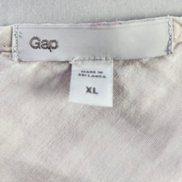 Gap Tank size XL White and Pink - Picture 7 of 8